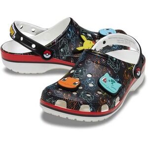 Crocs Adult Pokemon Classic Clogs Women's W6, Men M4 Unisex‎ Shoes 6, 4